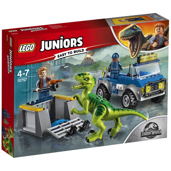 LEGO Juniors Jurassic World: Raptor reddingsauto (10757)