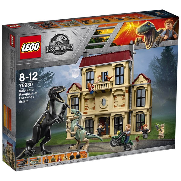 LEGO Jurassic Fallen Kingdom: Indoraptorchaos bij Lockwood Estate (75930)