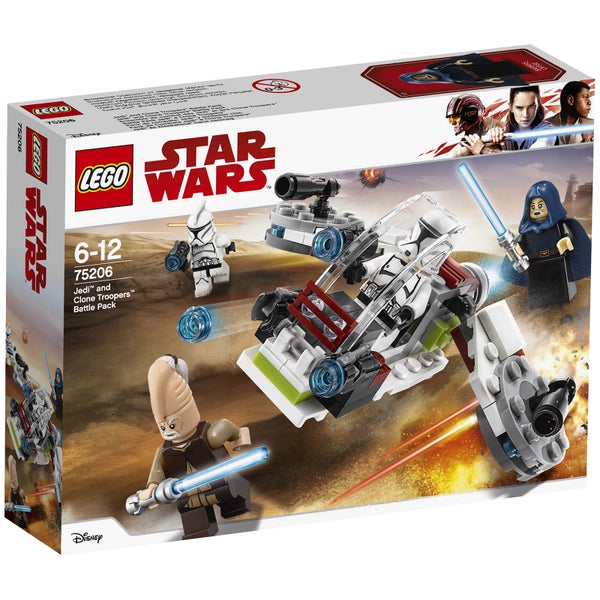 LEGO Star Wars Classic: Jedi und Clone Troopers Battle Pack (75206)