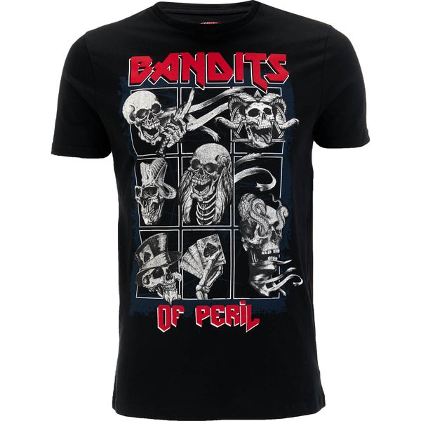 Brave Soul Men's Bandit T-Shirt - Black