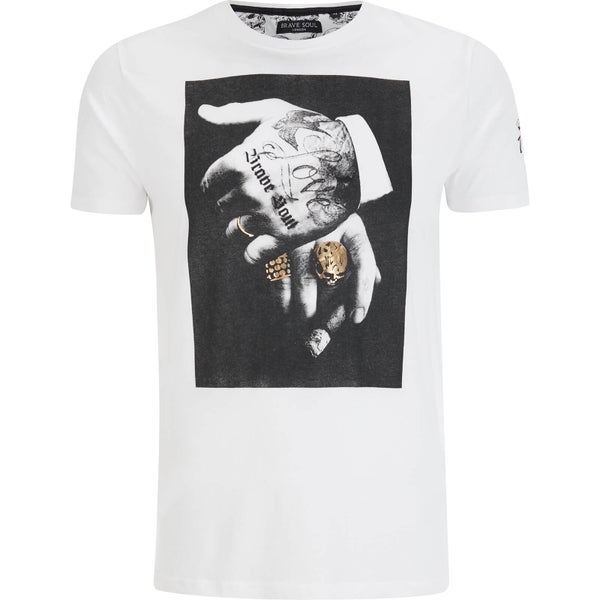 Brave Soul Men's Viggo T-Shirt - White