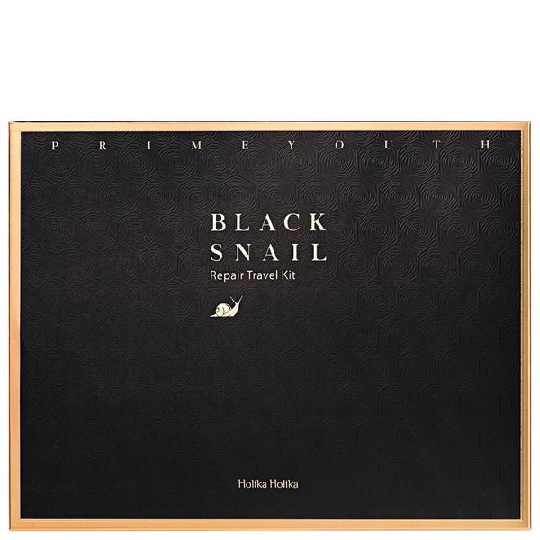 Holika Holika Prime Youth Black Snail Kit zestaw kosmetyków z ekstraktem ze śluzu czarnego ślimaka