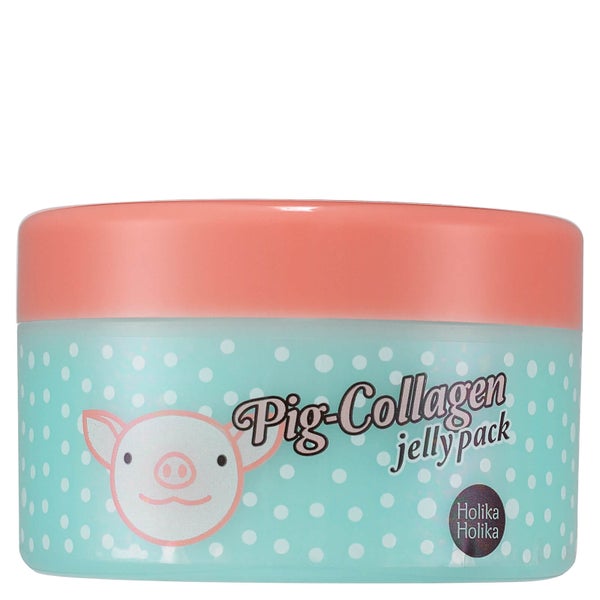 Pack com Colagénio Jelly pack Pig Collagen da Holika Holika