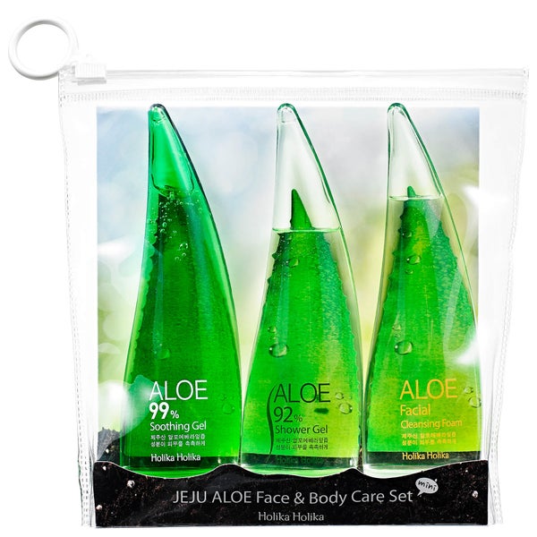 Holika Holika Jeju Aloe Face And Bodycare Set -ihonhoitosetti kasvoille ja vartalolle