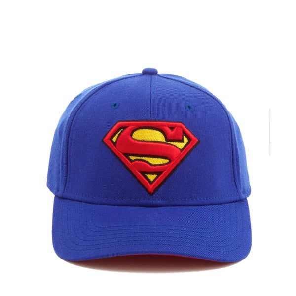 DC Comics Superman Men's Logo Cap - Blue