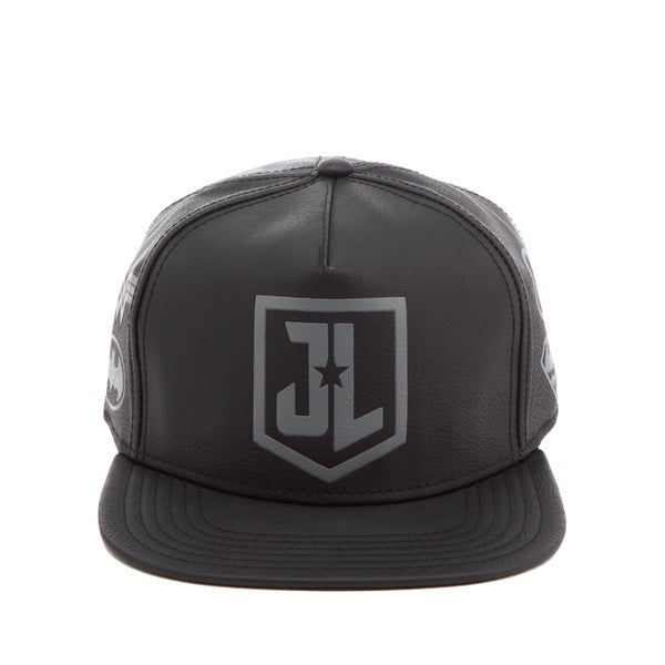 DC Comics Justice League Men's Debossed Logo Cap - Black