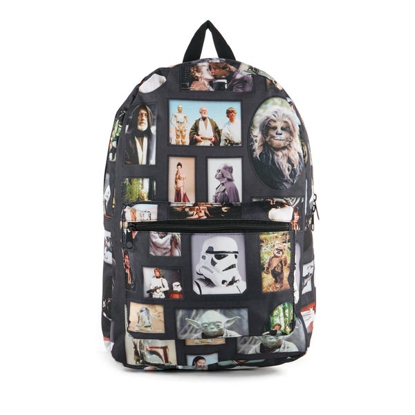 Star Wars Print Backpack - Black