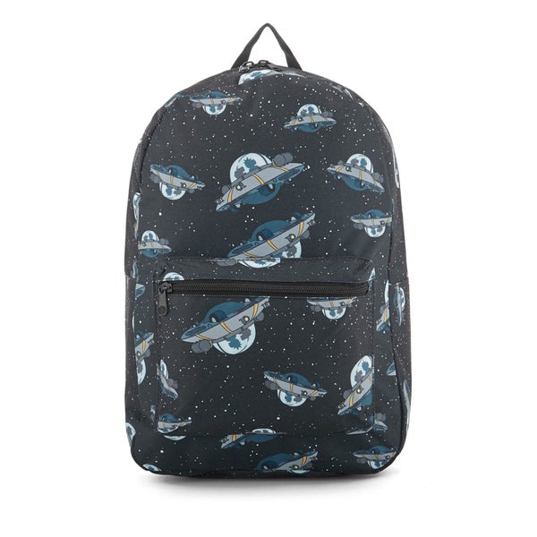 Rick and Morty UFO Quickturn Backpack - Black
