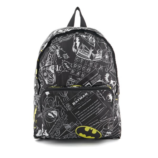 DC Comics Batman Logo Backpack - Black