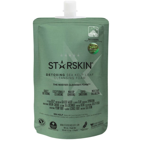 STARSKIN The Master Detoxing mousse detergente alle foglie d'alghe marine 50 ml