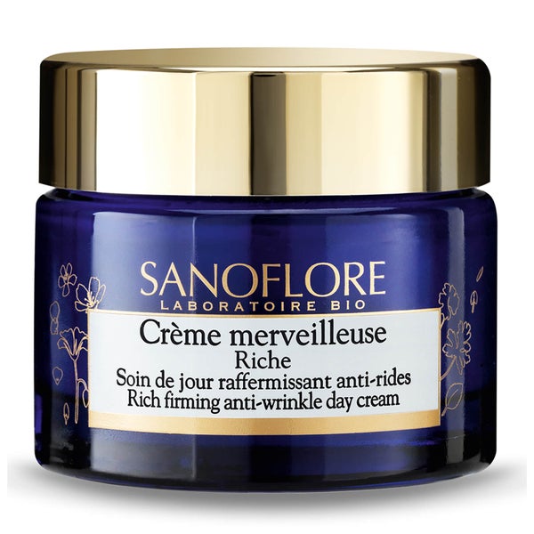 Sanoflore Crème Merveilleuse Rich Firming Anti-Ageing Moisturiser -kosteusvoide 50ml