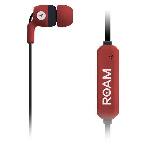 ROAM Journey In-Ear Bluetooth Earphones - Red