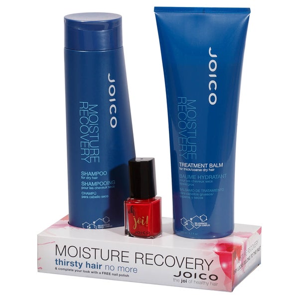 Joico Moisture Recovery and Nail Varnish Bundle (Worth £28.45)
