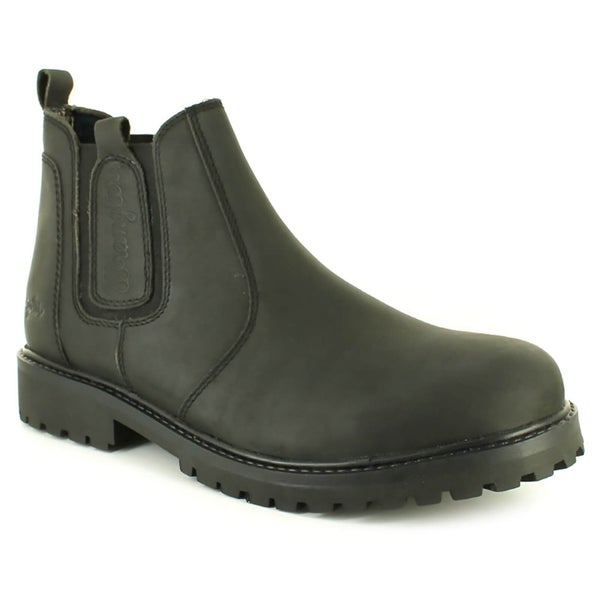 Wrangler Men's Yuma Leather Chelsea Boots - Black