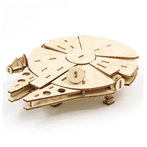 Incredibuilds Star Wars Millennium Falcon 3D Wooden Model Kit