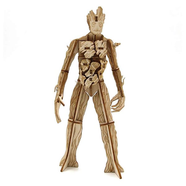 Incredibuilds Marvel Guardians of the Galaxy Groot 3D Wooden Model Kit