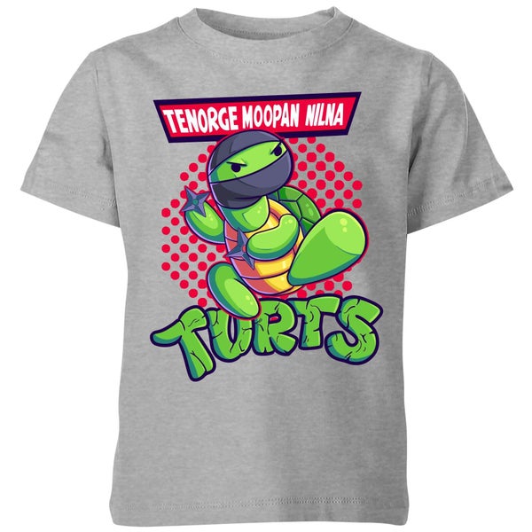 Turts Kids' T-Shirt - Grey