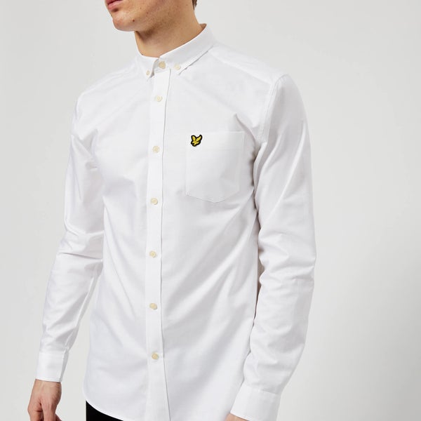 Lyle & Scott Men's Oxford Shirt - White