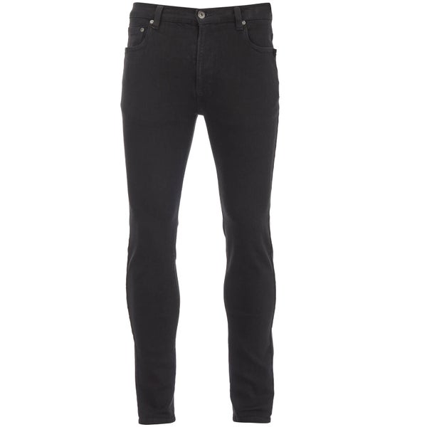D-Struct Men's 5 Pocket Slim Fit Jeans - Black