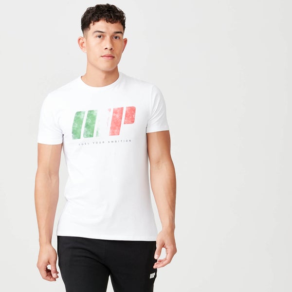 Myprotein Italy MP T-Shirt - White