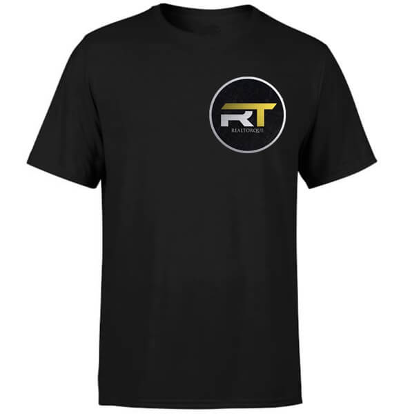 T-Shirt Homme Real Torque Poche Imprimée - Noir