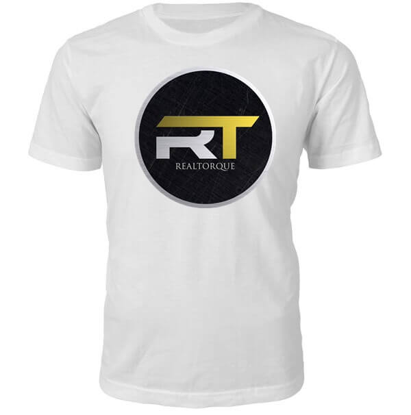 T-Shirt Homme Real Torque - Blanc