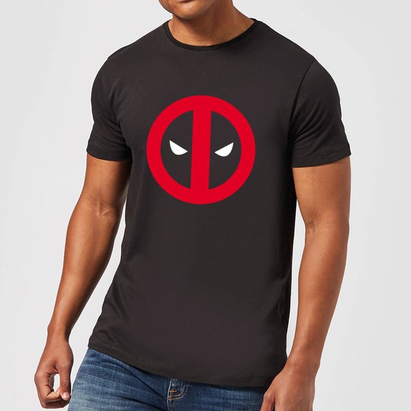 T-Shirt Homme Deadpool (Marvel) Logo Propre - Noir
