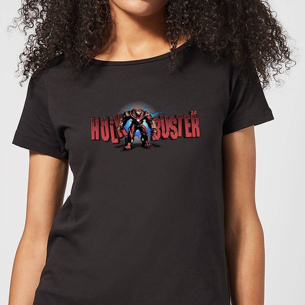 Marvel Avengers Infinity War Hulkbuster 2.0 Dames T-shirt - Zwart