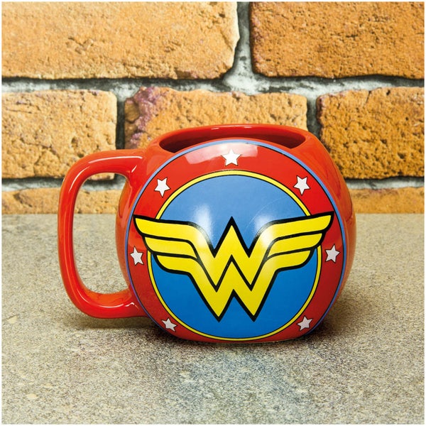 Tasse mit DC Comics Wonder Woman Schild