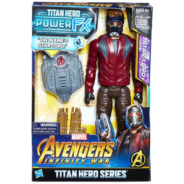Hasbro Marvel Avengers Infinity War Titan Heroes Power FX Star-Lord Action Figure