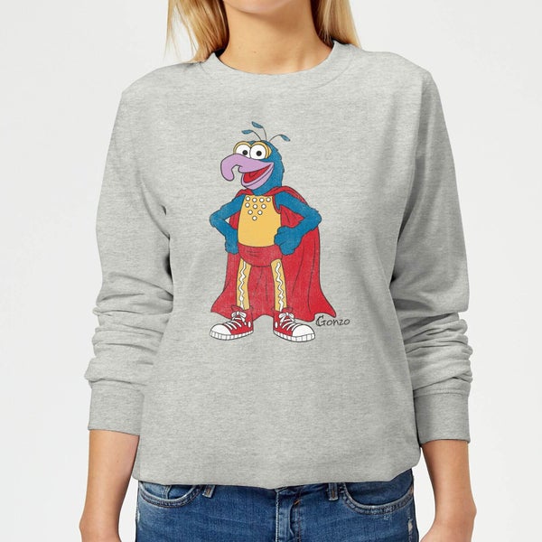 Disney Die Muppet Show Gonzo Classic Damen Pullover - Grau