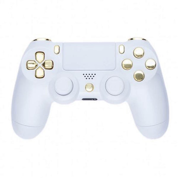 PlayStation 4 Controller - Piano White & Gold