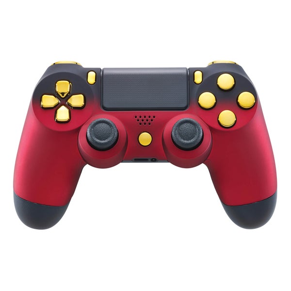 Playstation 4 Controller - Red Shadow & Gold Edition