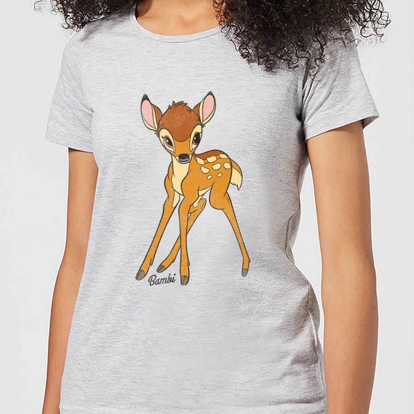 Disney Bambi Dames T-shirt - Grijs