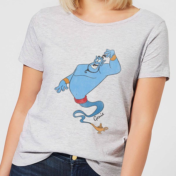 Camiseta Disney Aladdín Genio - Mujer - Gris