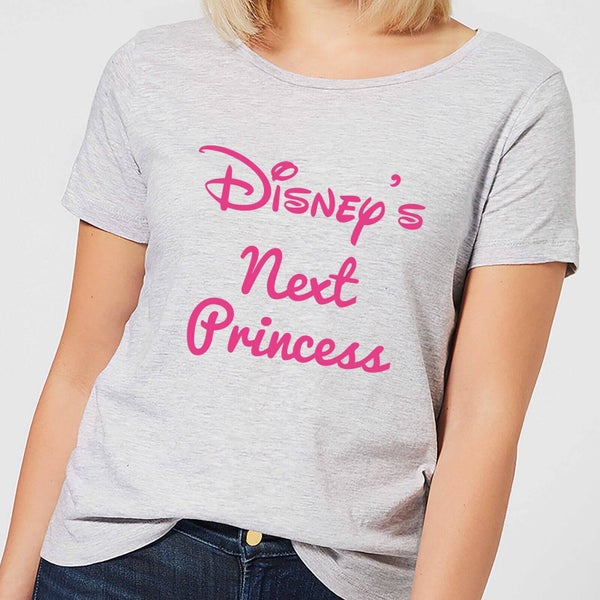 Camiseta Disney Next Princess - Mujer - Gris