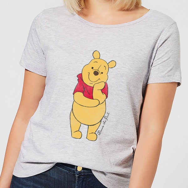 Disney Winnie The Pooh Classic Women's T-Shirt - Grey