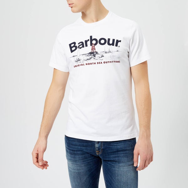 Barbour Men's Waterline T-Shirt - White