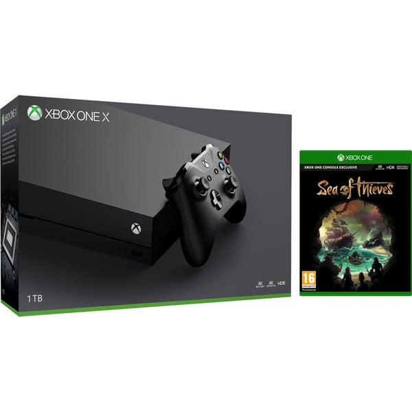 Xbox One X 1TB with Sea of Thieves