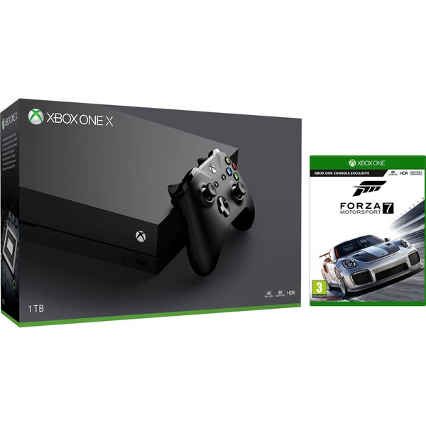 Xbox One X 1TB with Forza 7