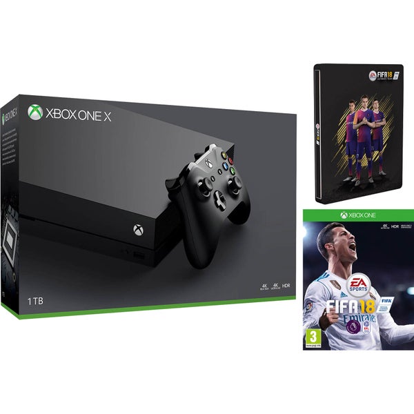 Xbox One X 1TB with FIFA 18