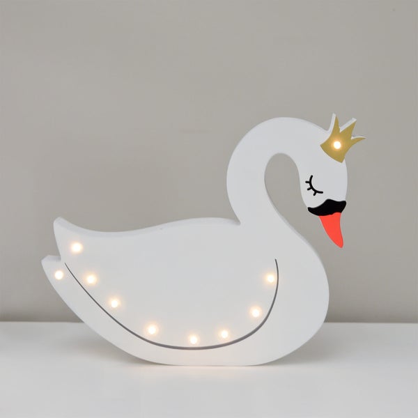 Smiling Faces Up in Lights - Swan