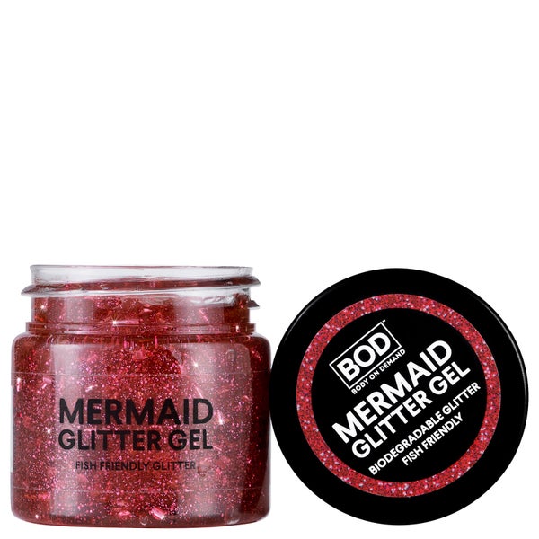Gel com Glitter Mermaid Body - Rosa da BOD