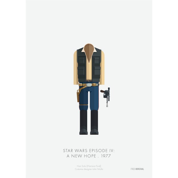 Affiche Han Solo Star Wars, épisode IV : Un nouvel espoir