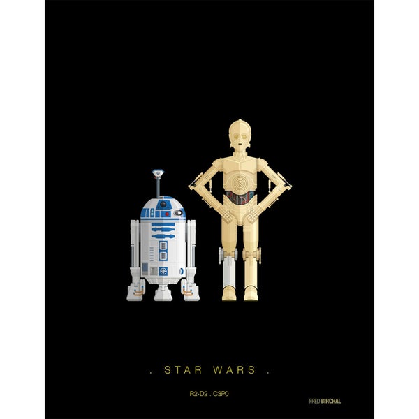 Affiche Droïdes Star Wars