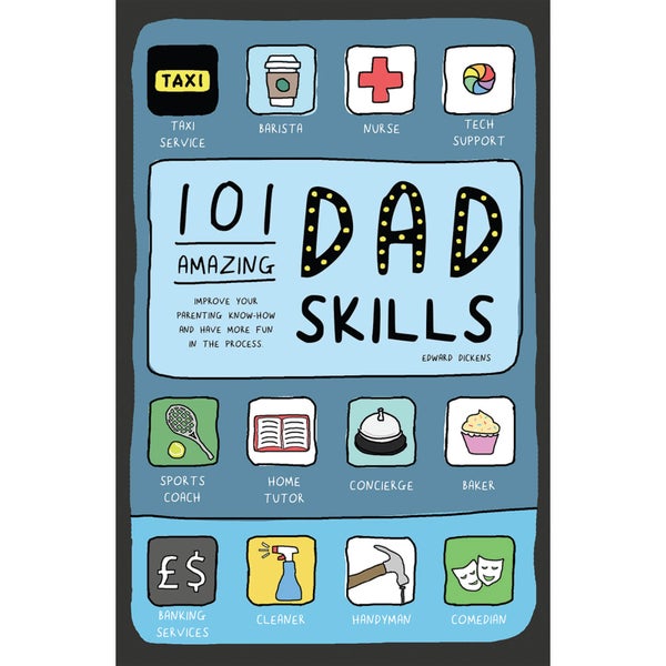 101 Amazing Dad Skills Hardback Book