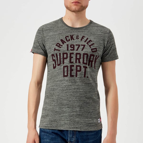 Superdry Men's Trackster Short Sleeve T-Shirt - Urban Space Dye Grit