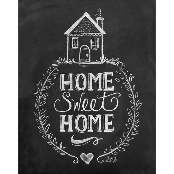 Affiche Imprimée Home Sweet Home - Lily & Val