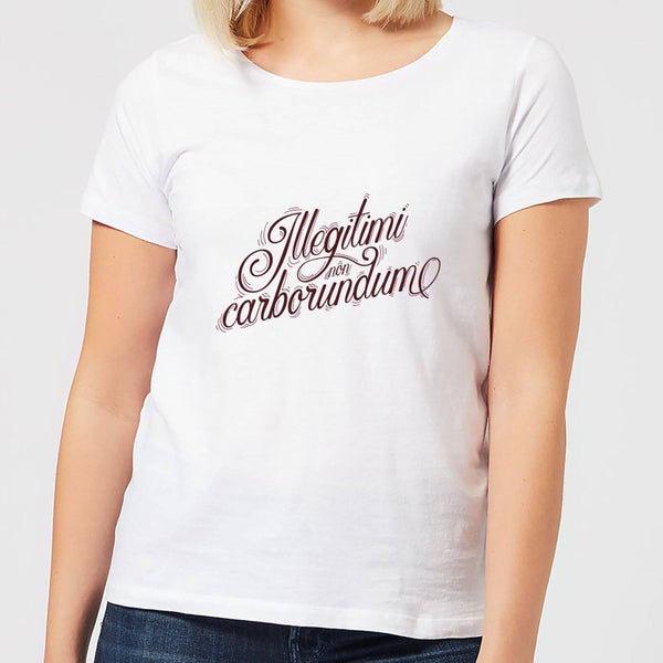 T-Shirt Femme Illegitimi - Blanc