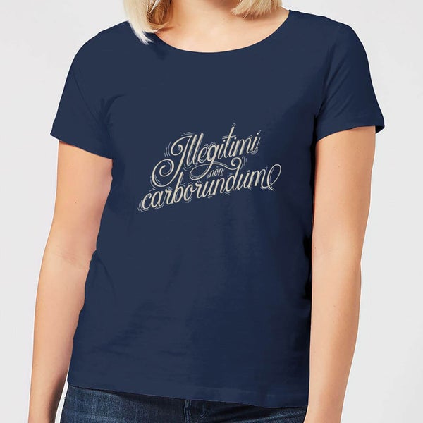 T-Shirt Femme Illegitimi - Bleu Marine